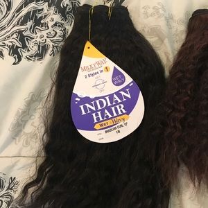 Human hair extensions mixed lot